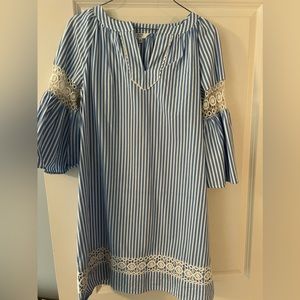 Crown and Ivy Seersucker dress